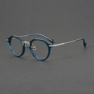 designer-retro-round-acetate-optical-frames oem manufacturer OTW6029