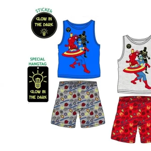 PACK 6 PIJAMA AVENGERS T4 -10 AÑOS