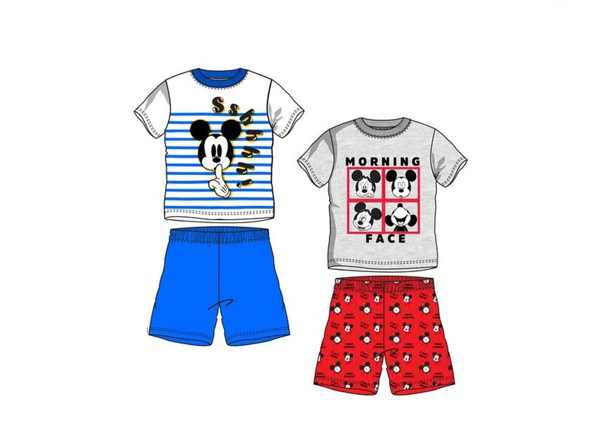 PACK 6 PIJAMA CORTO MICKEY