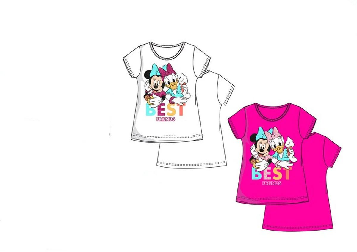 PACK 8 CAMISETAS MINNIE T3-8 AÑOS