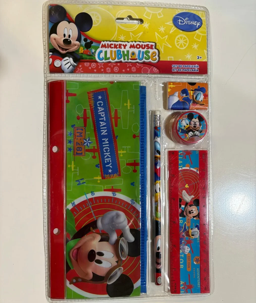 SET PAPELERIA MICKEY