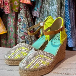Sandalias amarillo fluor Star Love