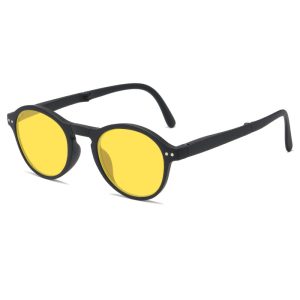 foldable night-vision glasses wholesale supplier blue-light protection EBL002