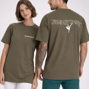 Camiseta Escalada Grip Khaki Unisex