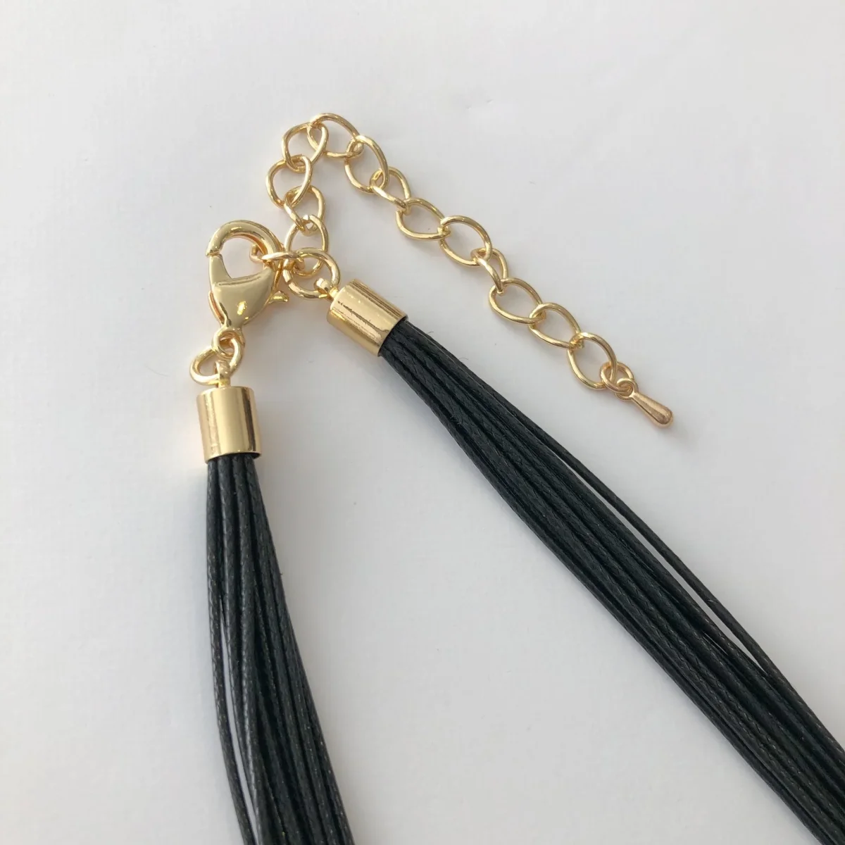 Collar cordones finos inicial metalizada - Imagen 6