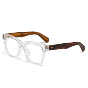 japanese-european-8mm-acetate-optical-frames export-grade square-style JMM307LX