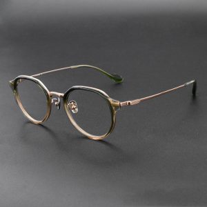 japanese-retro-two-tone-acetate-optical-frames oem GMS-636