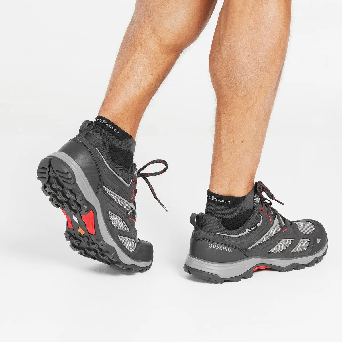 Zapatillas impermeables montaña y trekking MH100 Quechua - Imagen 9