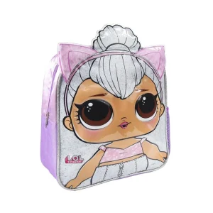 MOCHILA INFANTIL 3D LOL SURPRISE BRILLO 31X25X10CM