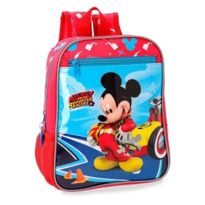 MOCHILA GUARDERIA MICKEY LET´S ROLL 28X23X10CM