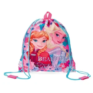 SACO GYM FROZEN FLOWERS DISNEY 40X30X1CM.