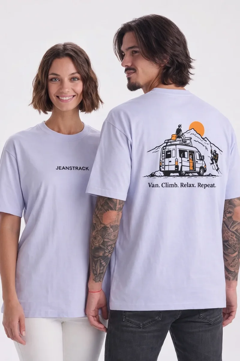 Camiseta Escalada Nomad Blue Unisex - Imagen 2