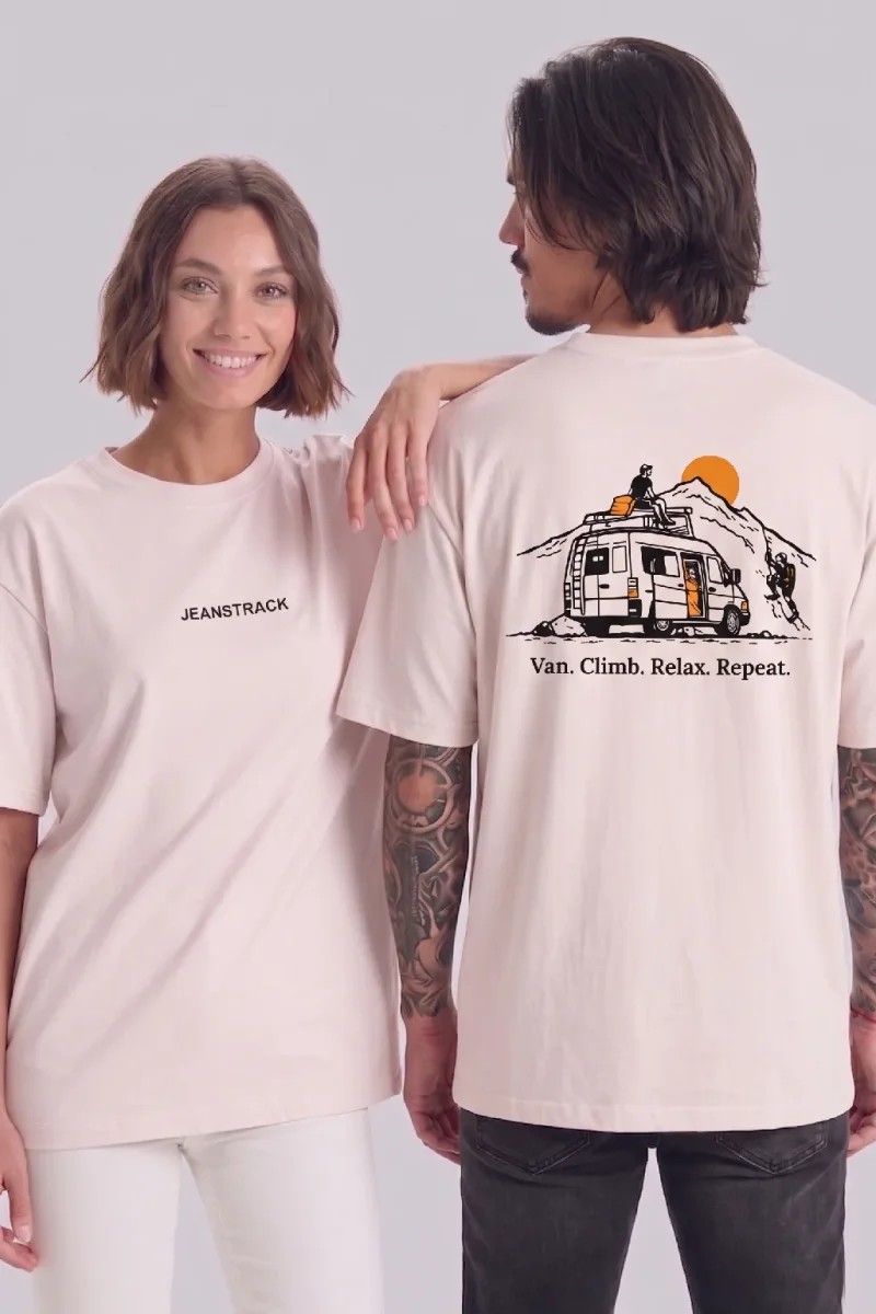 Camiseta Escalada Nomad White Unisex - Imagen 2