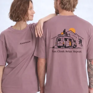 Camiseta Escalada Nomad Wine Unisex
