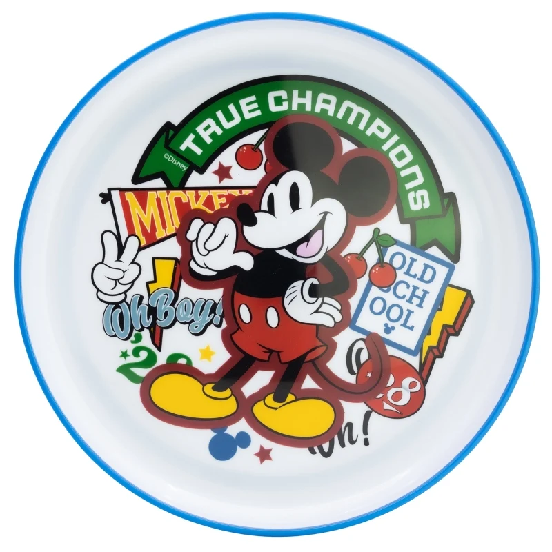 PLATO ANTIDESLIZANTE PREMIUM BICOLOR MICKEY TRUE CHAMPIONS - Imagen 2