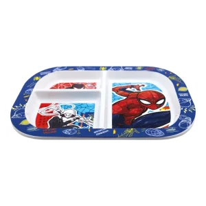 PLATO DIVIDIDO RECTANGULAR ST SPIDERMAN MOB RULES