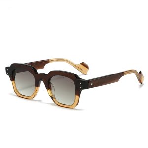 polygon-acetate-sunglasses-fashion-color-block export factory ENJOY LIFE