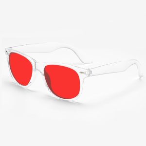 private label retro square night-vision blue-light glasses for driving  EBL029