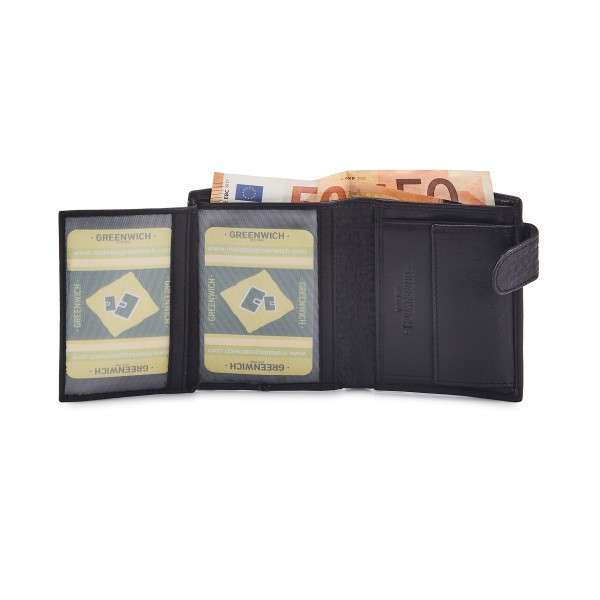 Cartera Simón vertical en Piel - Imagen 5