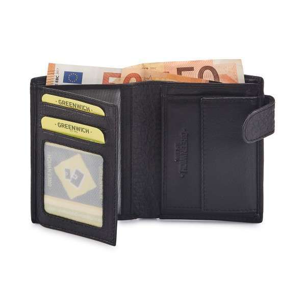 Cartera Simón vertical en Piel - Imagen 6