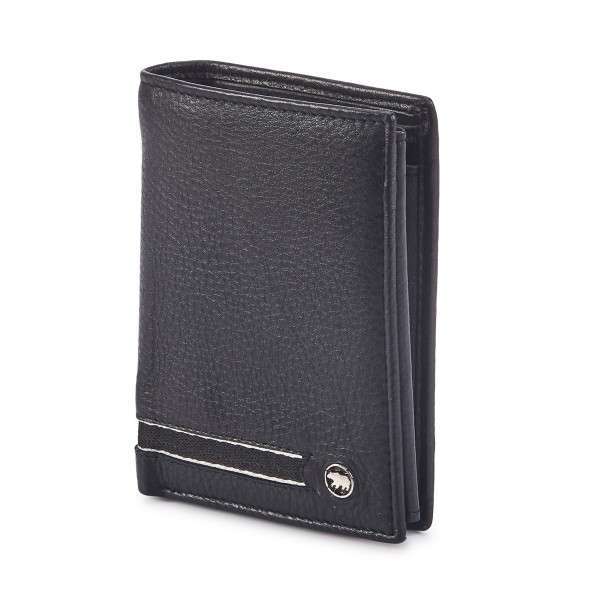 Cartera Sebastián vertical en Piel - Imagen 3