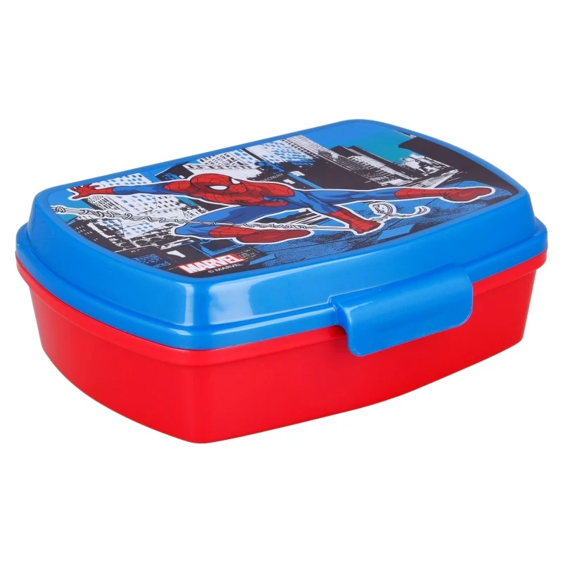 SANDWICHERA RECTANGULAR SPIDERMAN STREETS - Imagen 2