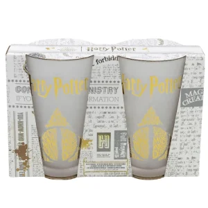 SET 2 VASOS CASUAL DE CRISTAL 490 ML HARRY POTTER