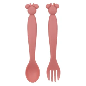 SET DE 2 CUBIERTOS PP FORMA (CUCHARA Y TENEDOR) MINNIE MOUSE