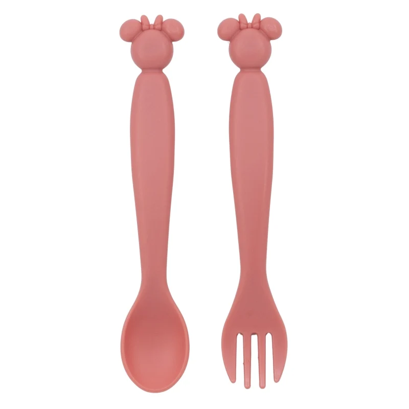 SET DE 2 CUBIERTOS PP FORMA (CUCHARA Y TENEDOR) MINNIE MOUSE - Imagen 2