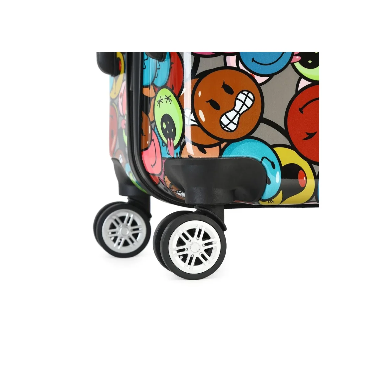 Maleta pequeña CRAZY EMOJIS - Imagen 4