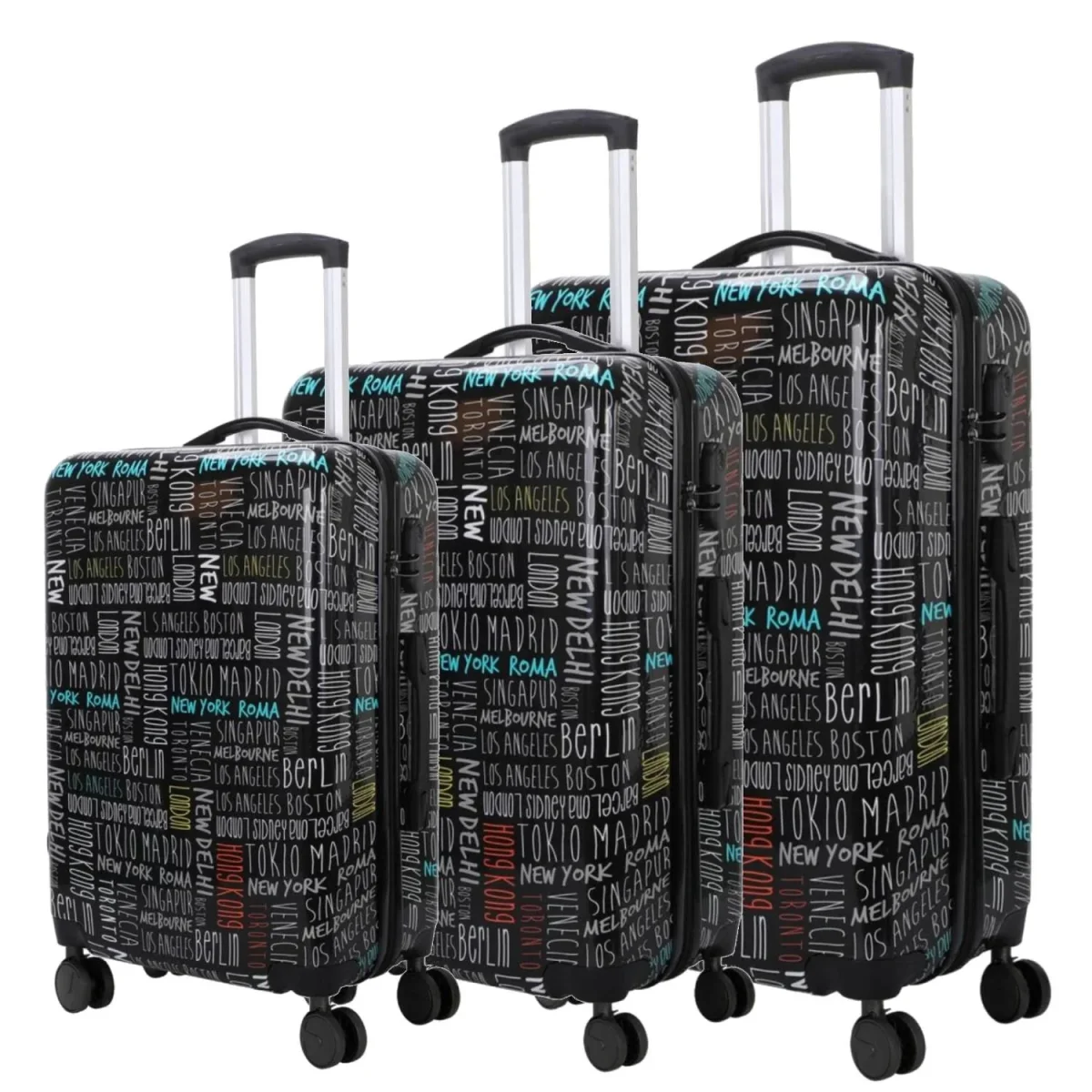 Set de maletas BERLIN 4 ruedas
