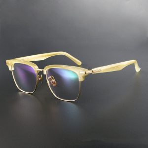 shenzhen-acetate-browline-optical-frames bulk supply M-04B