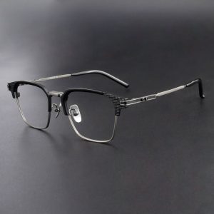 shenzhen factory-direct pure-titanium-plated-optical-frames S-08T
