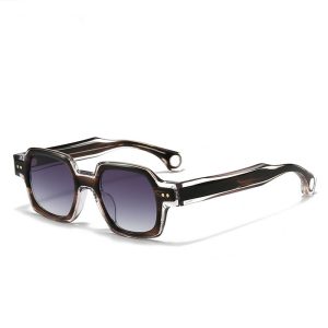 square-frame-patchwork-acetate-sunglasses manufacturer outdoor-design 46021