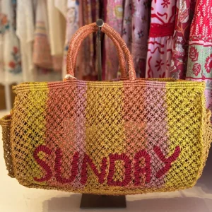 Bolso de yute "Sunday"