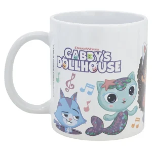 TAZA CERAMICA 325 ML EN CAJA DE DE REGALO GABBY'S DOLLHOUSE
