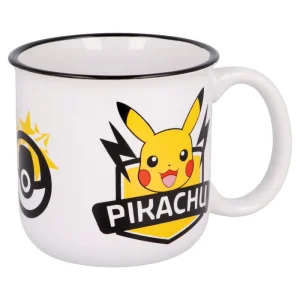 TAZA CERAMICA DESAYUNO 400 ML EN CAJA REGALO POKEMON PIKACHU