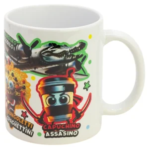 TAZA CERAMICA SB 325 ML EN CAJA ITALIAN BRAINROT