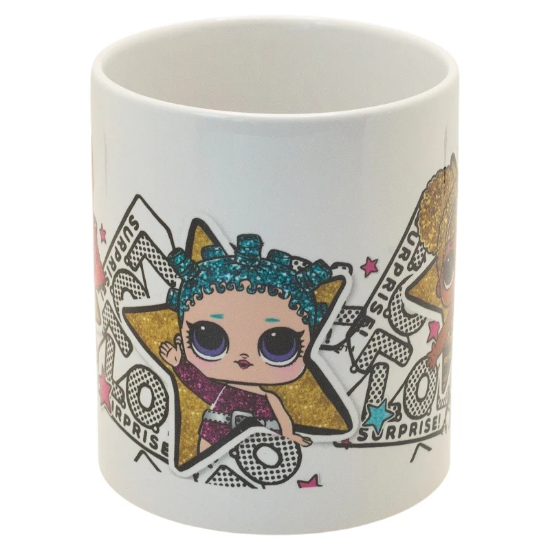 TAZA CERAMICA SB 325 ML EN CAJA LOL SURPRISE ROCK ON - Imagen 3