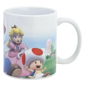 TAZA CERAMICA SB 325 ML EN CAJA SUPER MARIO II