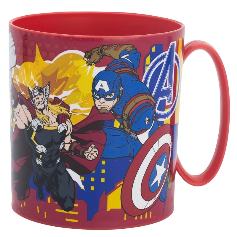 TAZA MICRO 390 ML AVENGERS BOMBERS - Imagen 2