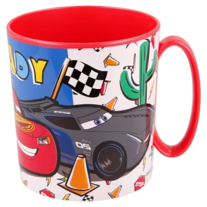 TAZA MICRO 390 ML CARS LETS RACE