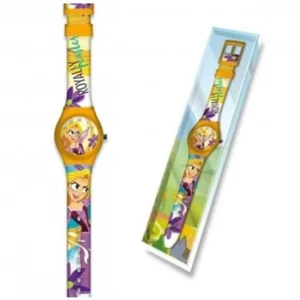 RELOJ ANALOGICO RAPUNZEL PRINCESAS DISNEY EN CAJA
