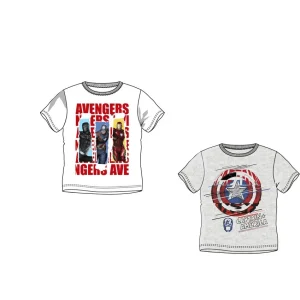 PACK 8 CAMISETAS LOS VENGADORES T4-10 AÑOS