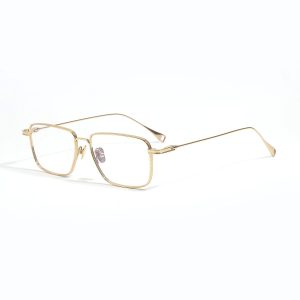 ultra-light-titanium-optical-frames-thin-rim-square-supplier V8085