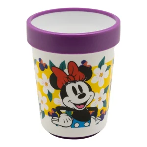 VASO ANTIDESLIZANTE PREMIUM BICOLOR 260 ML MINNIE SUNSHINE