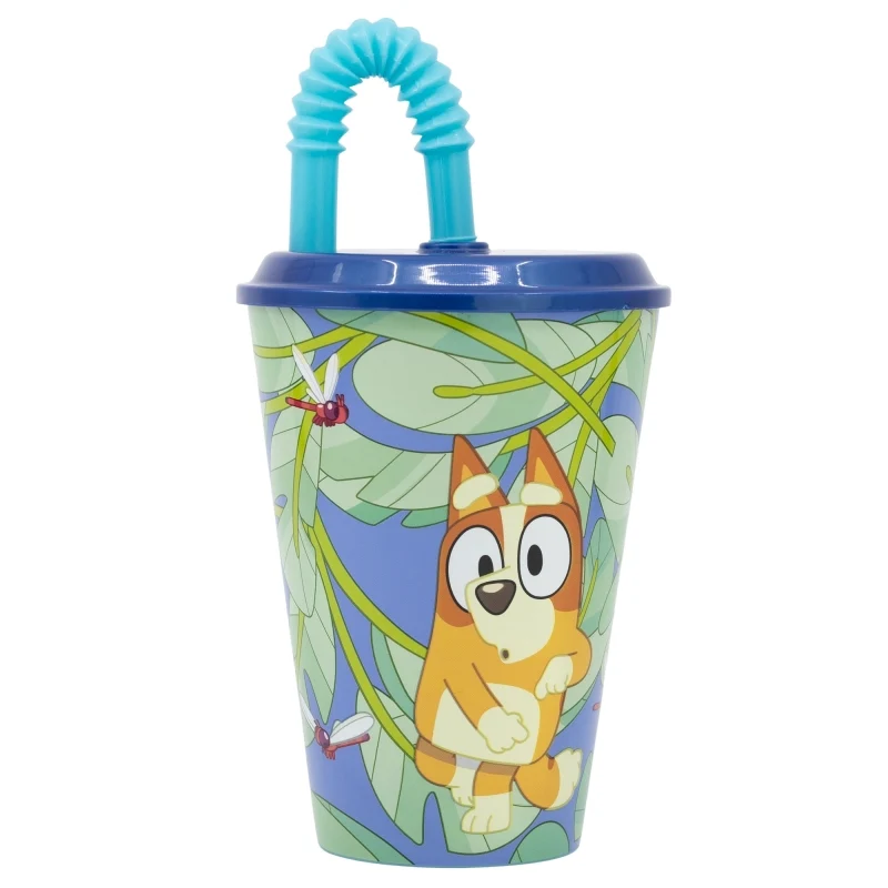 VASO CAÑA EASY 430 ML BLUEY - Imagen 3