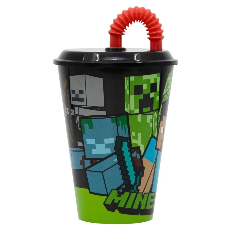 VASO CAÑA EASY 430 ML MINECRAFT - Imagen 3