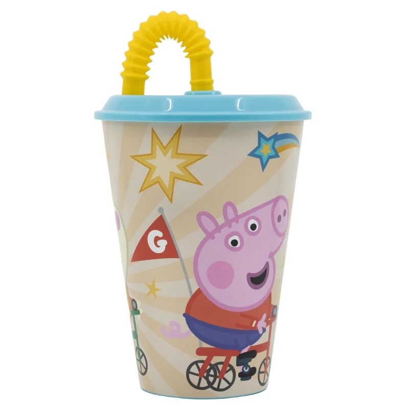 VASO CAÑA EASY 430 ML PEPPA PIG KINDNESS COUNTS - Imagen 3