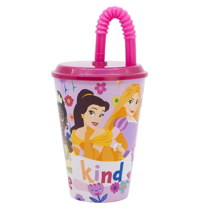 VASO CAÑA EASY 430 ML PRINCESS BEYOU TIFUL